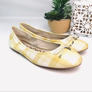 Sam Edelman Gingham Flats